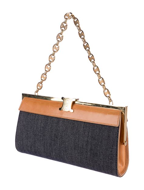 celine frame clutch bag|Celine clutch vintage.